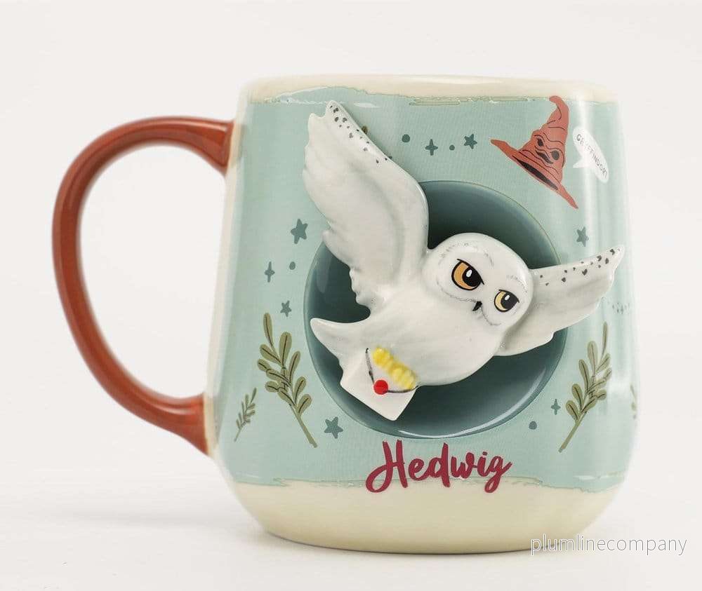 Harry Potter-mugg Hedwig 2D-relief
