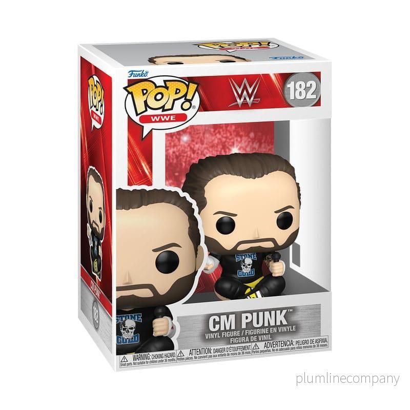 WWE POP! Figur CM Punk 9 cm - Samlarobjekt från Funko - Bild 3