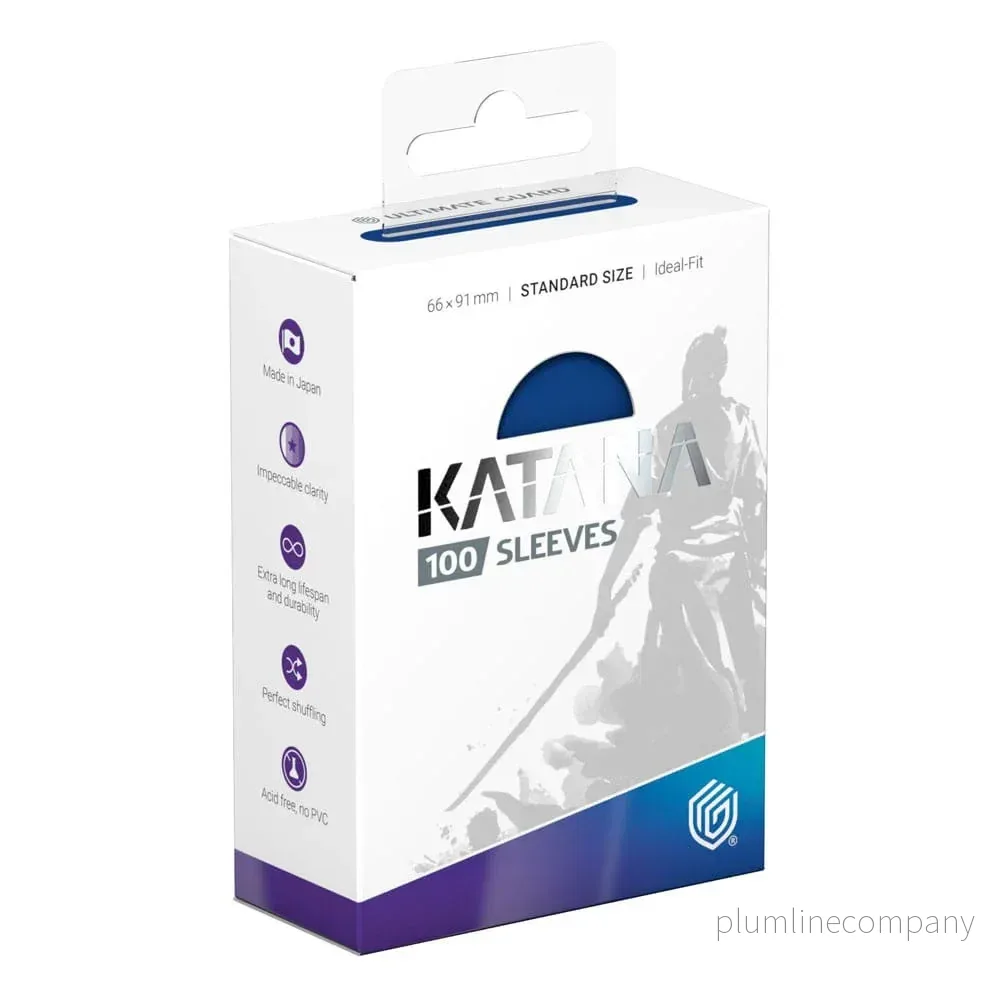Ultimate Guard Katana Sleeves Standard Size (100) - Blue Bird - Bild 2