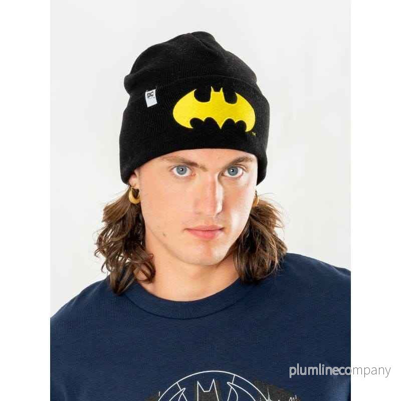 Batman Mössa Classic – Klassisk svart mössa med Batman-tema för alla åldrar Batman Mössa Classic – Klassisk svart mössa med Batman-tema för alla åldrar