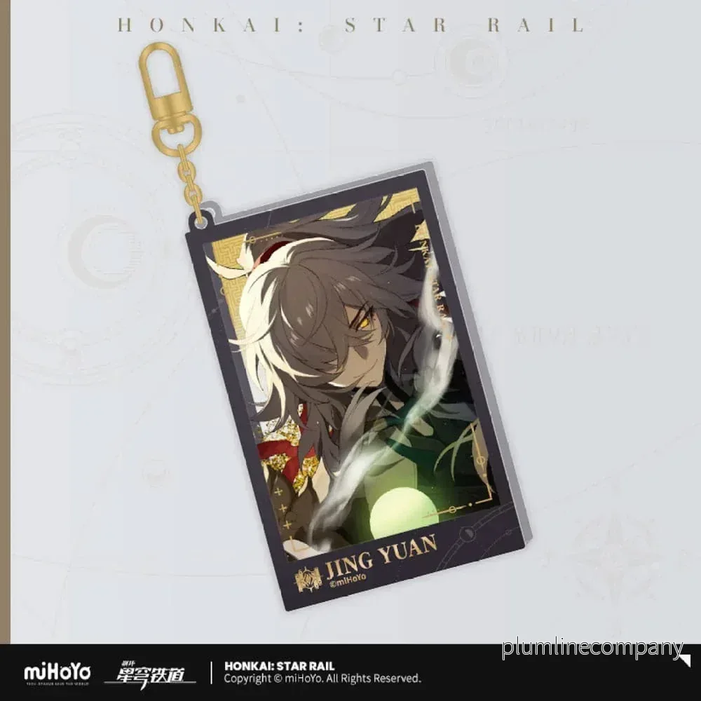 Honkai: Star Rail Countdown Departure Series Acrylic Nyckelring Jing Yuan Glitter 9 cm Honkai: Star Rail Countdown Departure Series Acrylic Nyckelring Jing Yuan Glitter 9 cm
