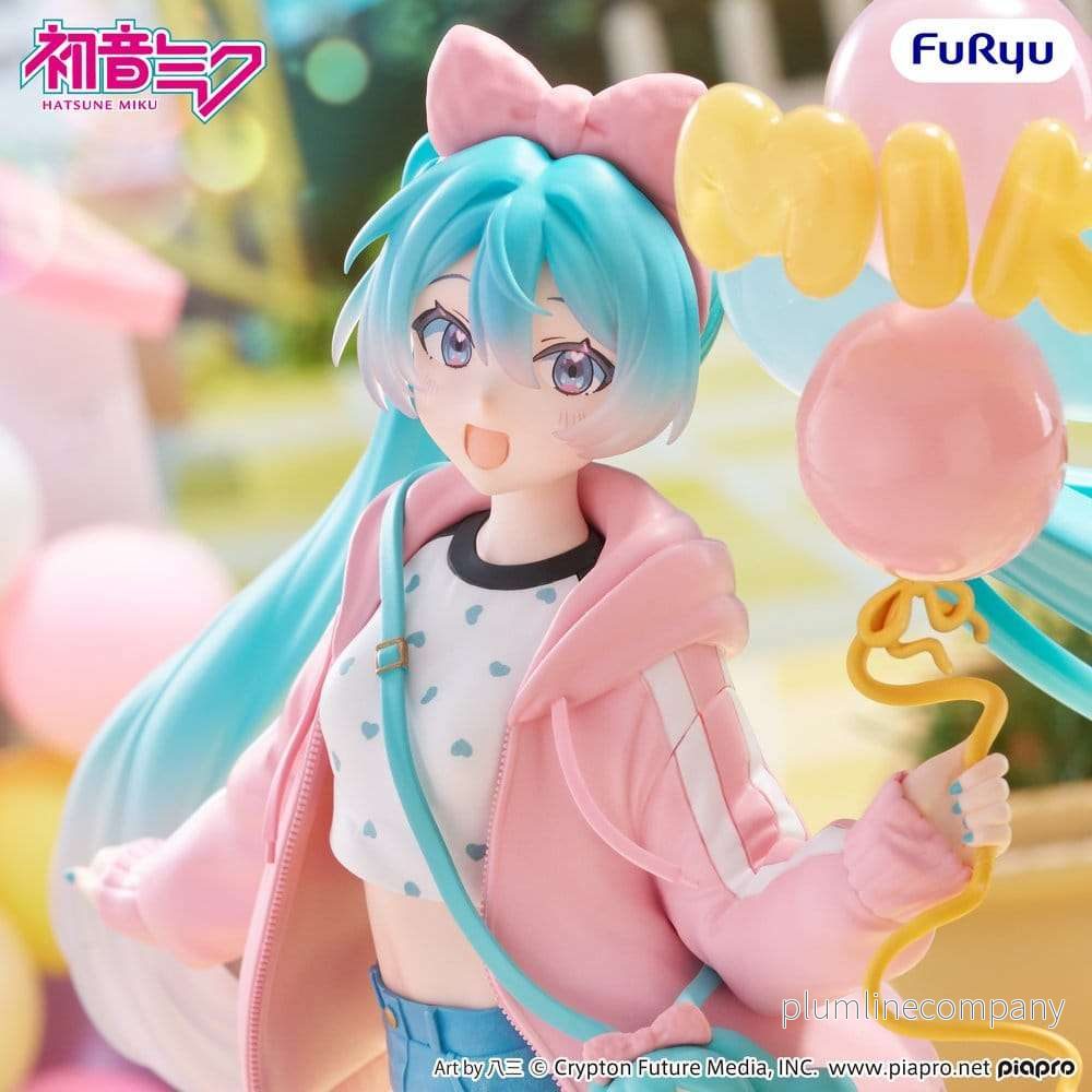 Hatsune Miku Muchute PVC-figur Tema Park Dejting Version 19 cm - Bild 2