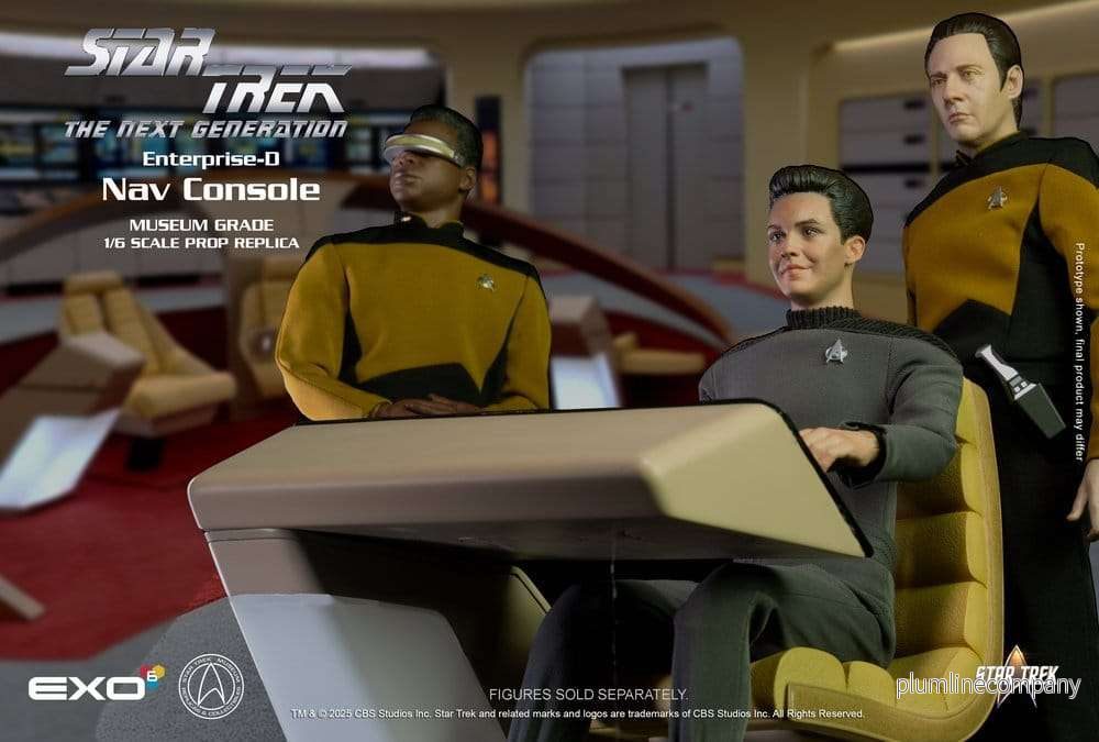 Star Trek: The Next Generation Replica 1/6 Enterprise-D Bridge CONN Console - Bild 2