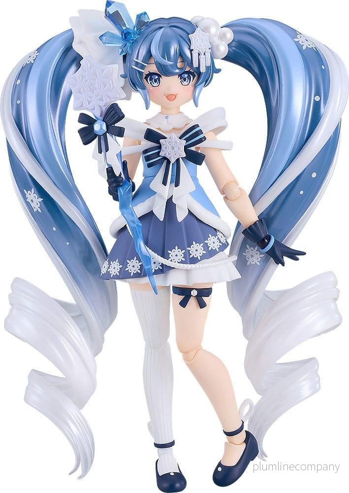 Character Vocal Series 01: Hatsune Miku Figma Action Figur Snow Miku: Crystal Snow Ver. 13 cm - Bild 2