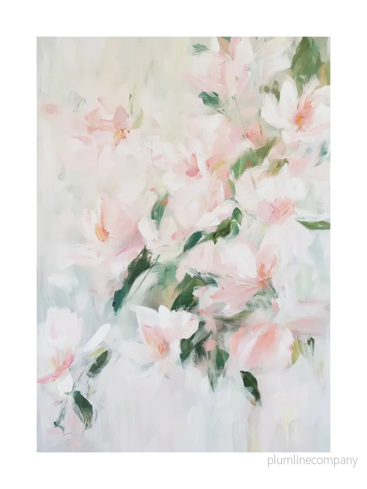Airy Petals Poster