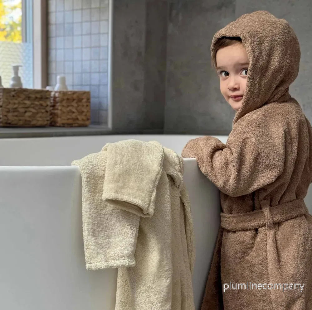 Badrock warm taupe 74-128 GOTS - Bild 3