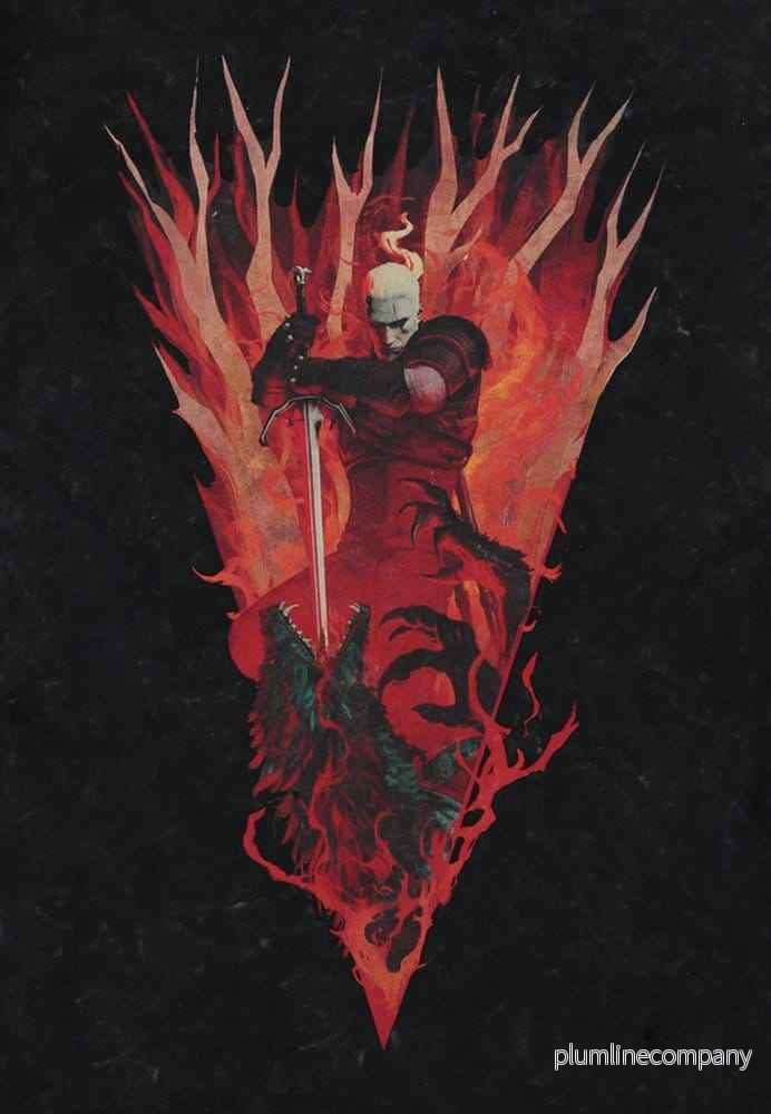 The Witcher T-shirt The Beast Slayer XL – Officiell Licensierad, 100 % Bomull, Högkvalitativ Tröja i Storlek XL - Bild 3