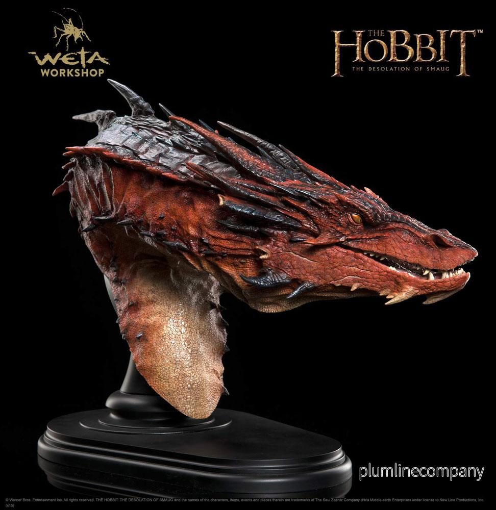 Hobbiten Smaugs Förödelse Byst Smaug 36 cm - Bild 2