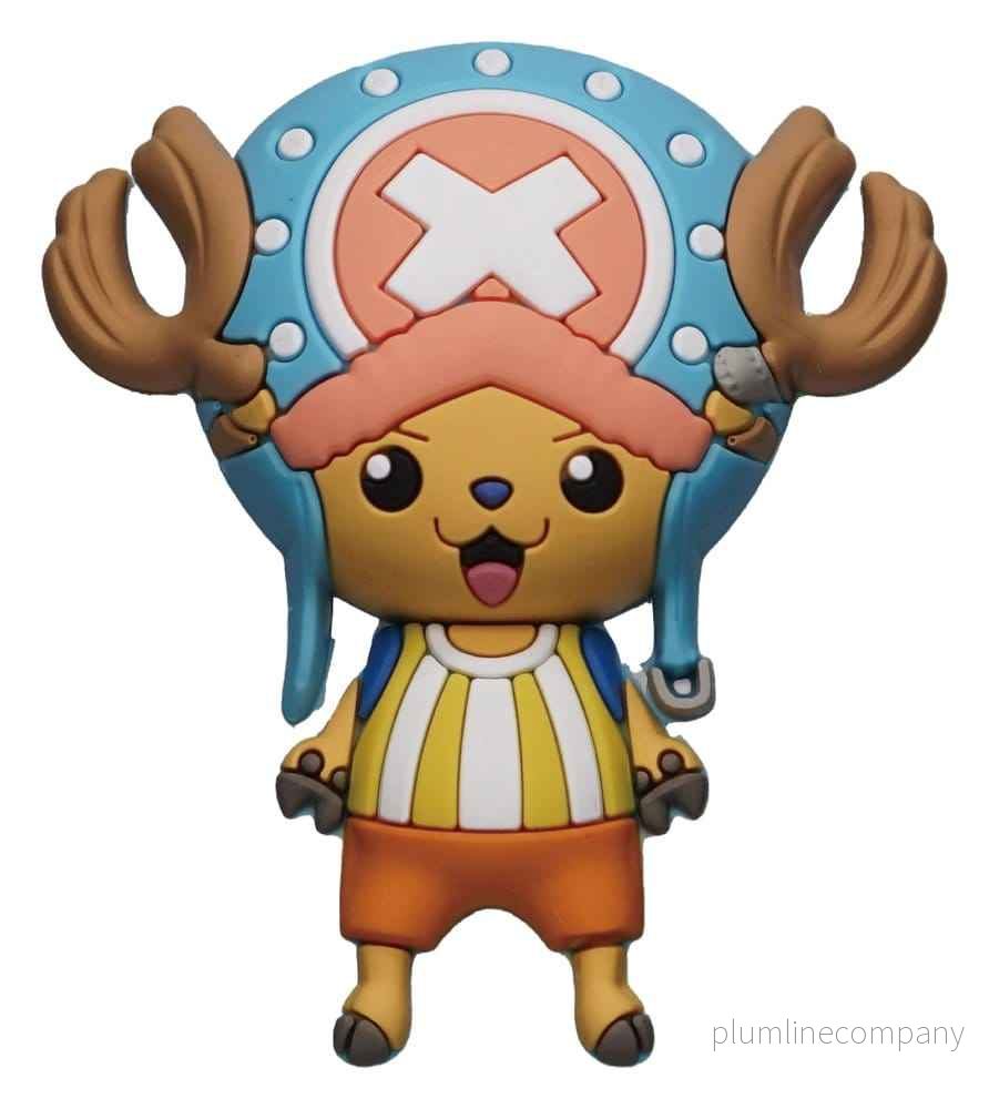 One Piece 3D-skum-magnet Chopper One Piece 3D-skum-magnet Chopper