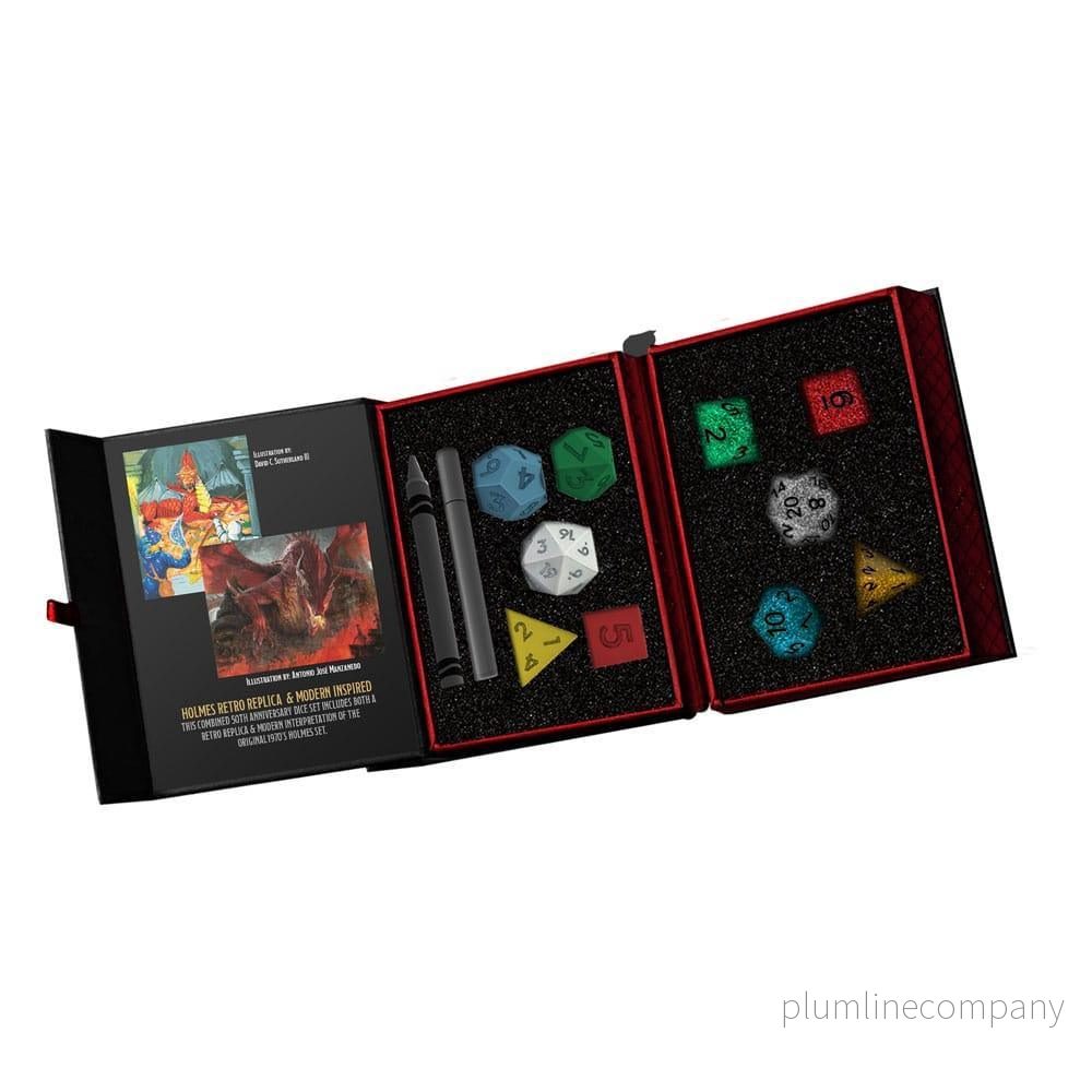 Dungeons & Dragons Dice Set 50th Anniversary: Then & Now