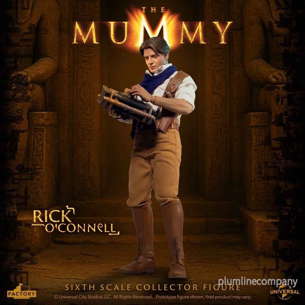 The Mummy Actionfigur 1/6 Rick O’Connell 30 cm – Detaljerad Samlarfigur med Tillbehör - Bild 3