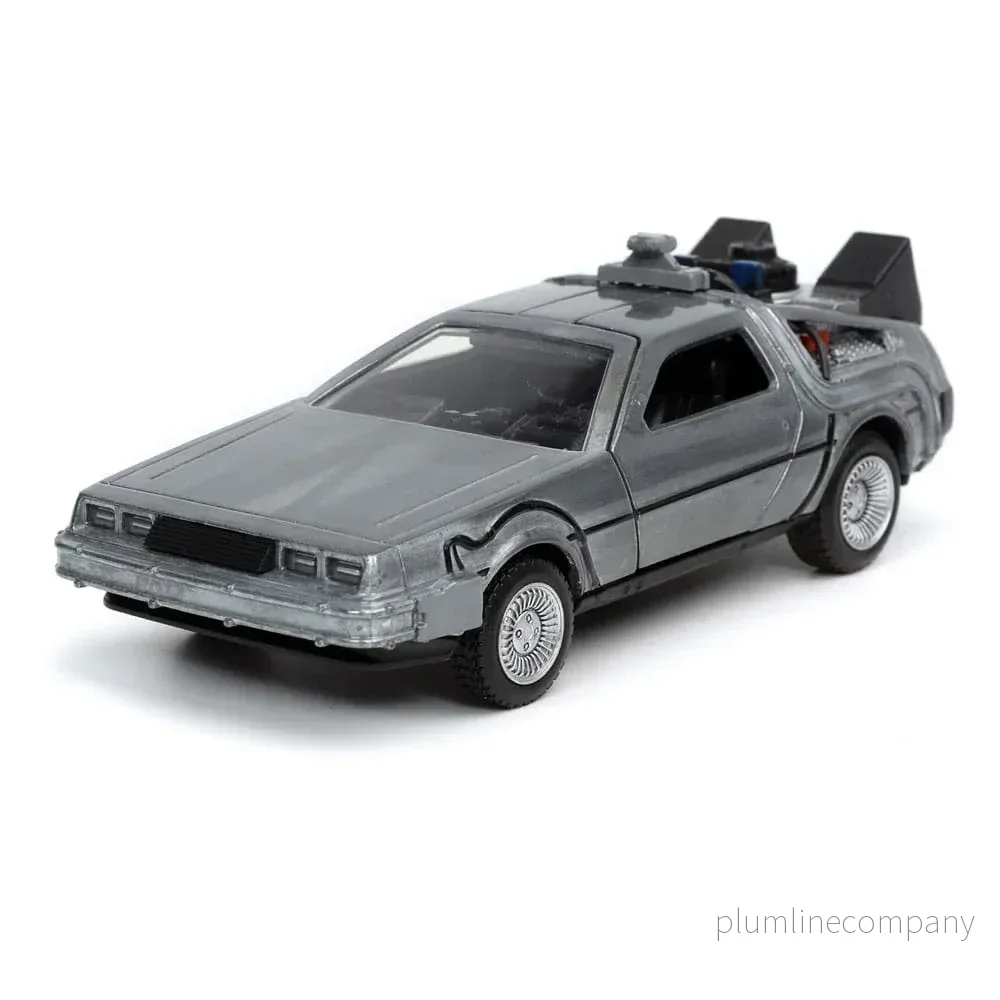 Back to the Future Diecast Modell 1/32 Tidsmaskin Back to the Future Diecast Modell 1/32 Tidsmaskin