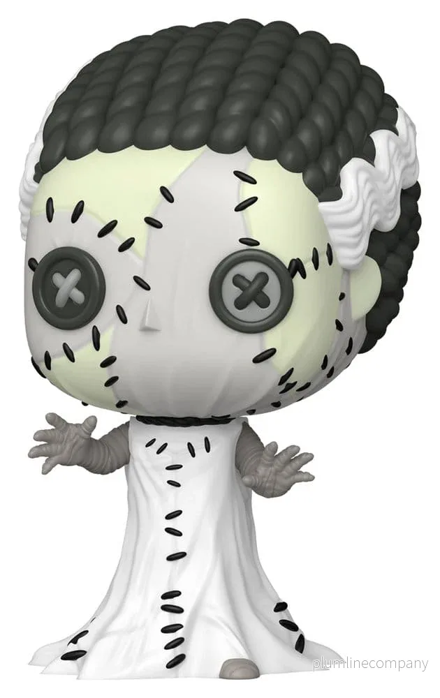 Universal Monsters Patchwork POP! Movies Figur Bride of Frankenstein 9 cm - Bild 2