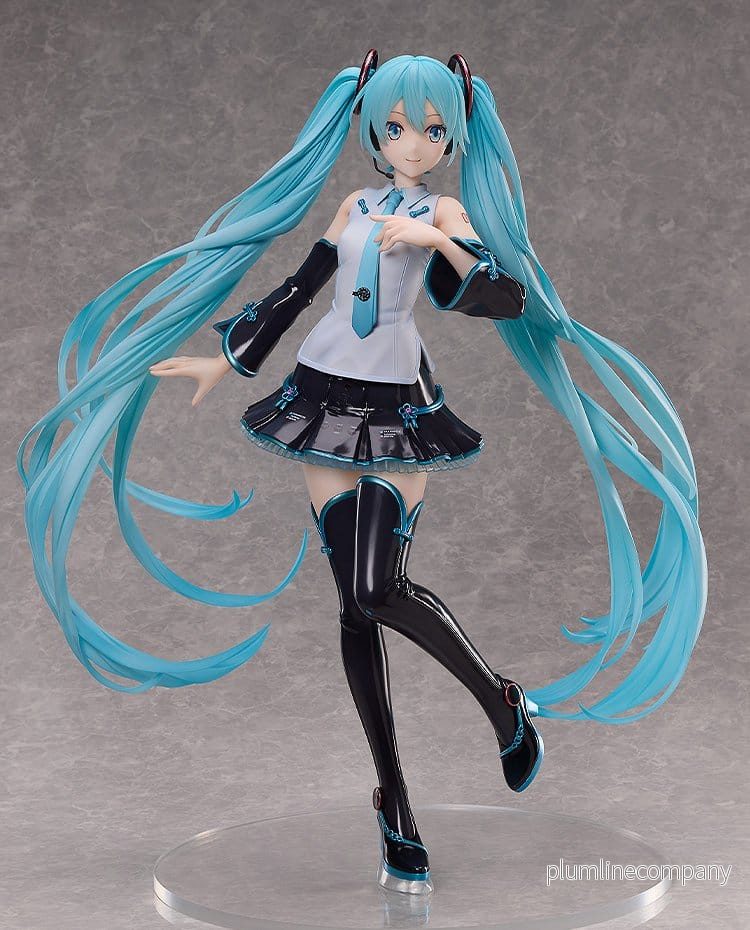 Character Vocal Series 01: Hatsune Miku PVC-figur i skala 1/3 V4 kinesisk version, 55 cm hög - Bild 3