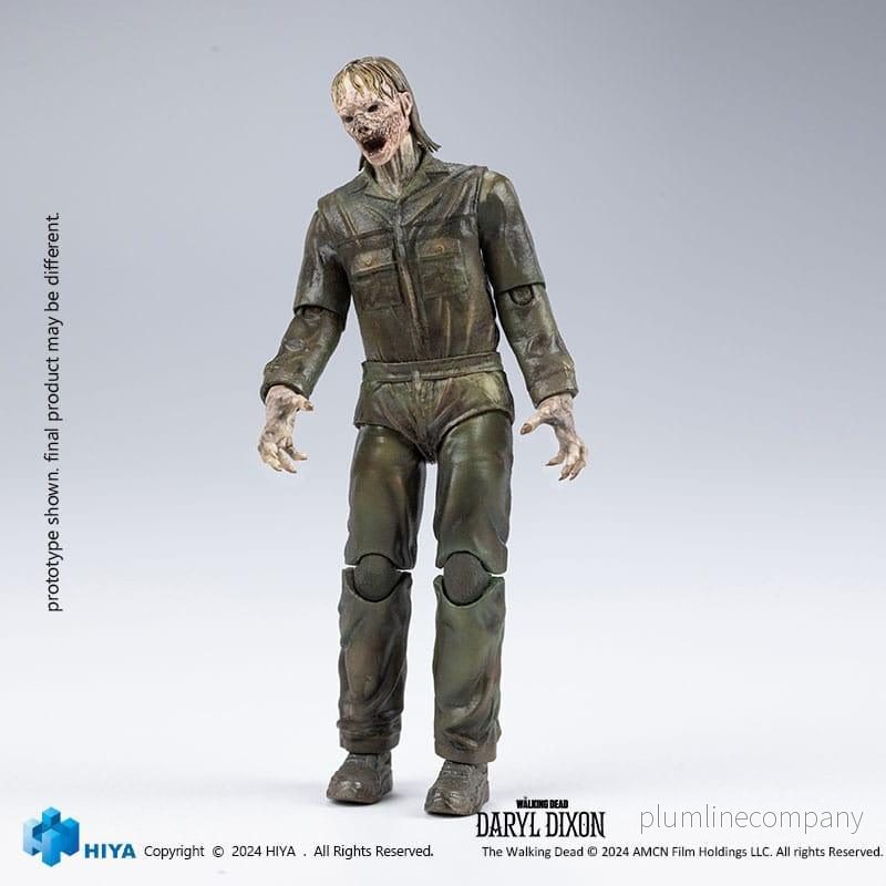 The Walking Dead Exquisite Mini Action Figur 1/18 Daryl Dixon Dark Eyes Walker 11 cm