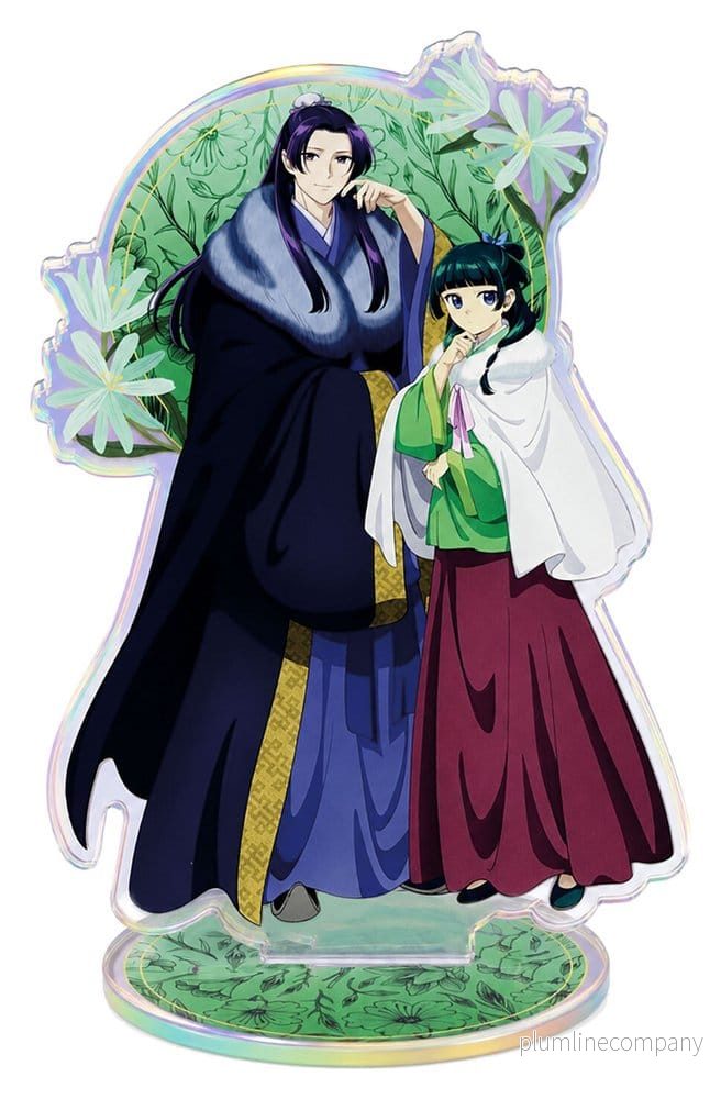 The Apothecary Diaries – Holografisk akrylstandee – Maomao & Jinshi i vinterkläder The Apothecary Diaries – Holografisk akrylstandee – Maomao & Jinshi i vinterkläder