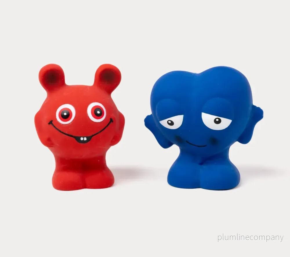 Babblarna, Figurer i naturgummi, Bobbo/Doddo Babblarna, Figurer i naturgummi, Bobbo/Doddo