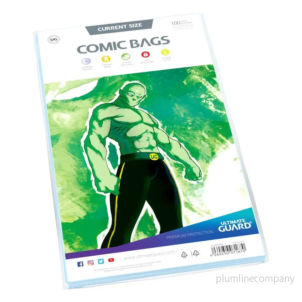 Ultimate Guard Comic Bags Standard (100) - Current Size - Bild 3