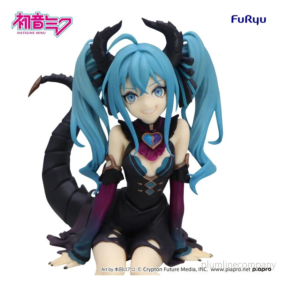 Hatsune Miku Nudelförslutare PVC-figur Hatsune Miku Skurkversion 16 cm - Bild 3