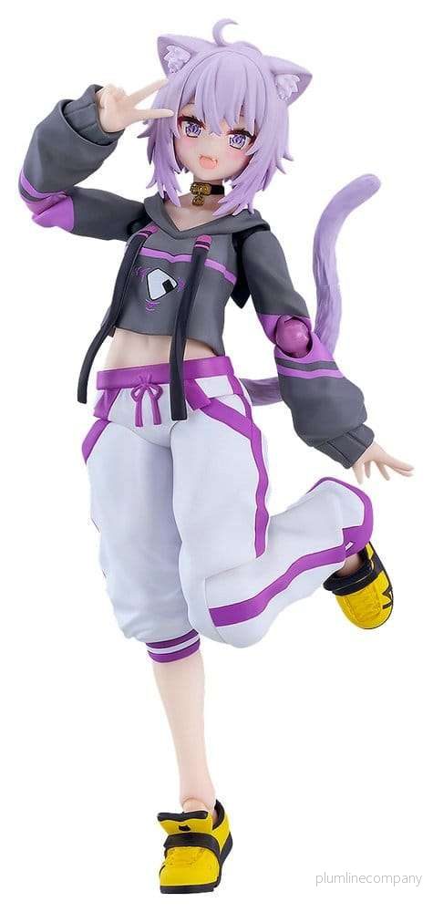 Hololive Production figma Action Figure Nekomata Okayu 14 cm Hololive Production figma Action Figure Nekomata Okayu 14 cm