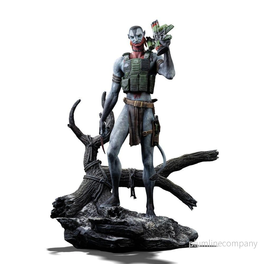 Avatar 3: Fire and Ash Art Scale Figur 1/10 Miles Quaritch 36 cm - Bild 2