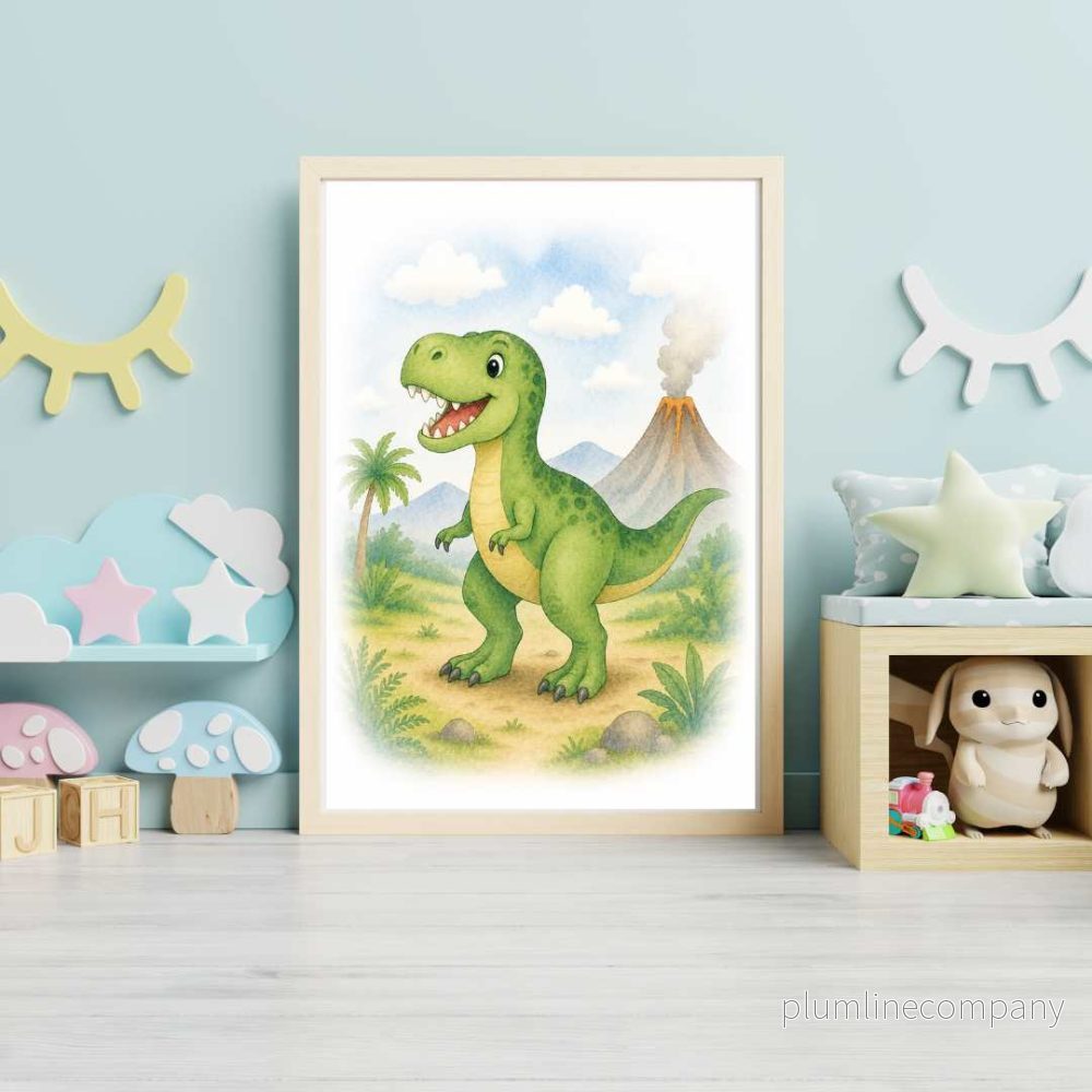 Tyrannosaurus Rex – Poster för barn