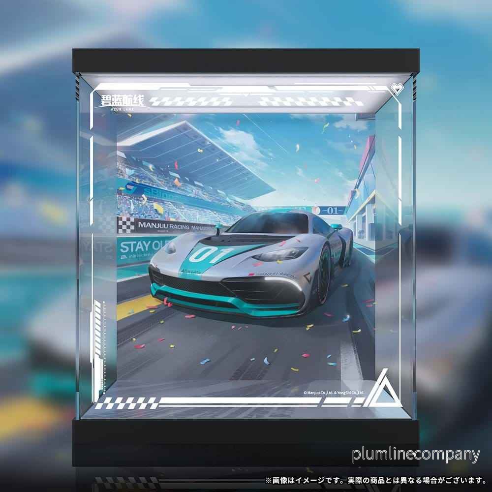Azur Lane Akryl LED-displayvitrin för Shinano Moonlit Chrome Ver. 30 x 34 cm Azur Lane Akryl LED-displayvitrin för Shinano Moonlit Chrome Ver. 30 x 34 cm