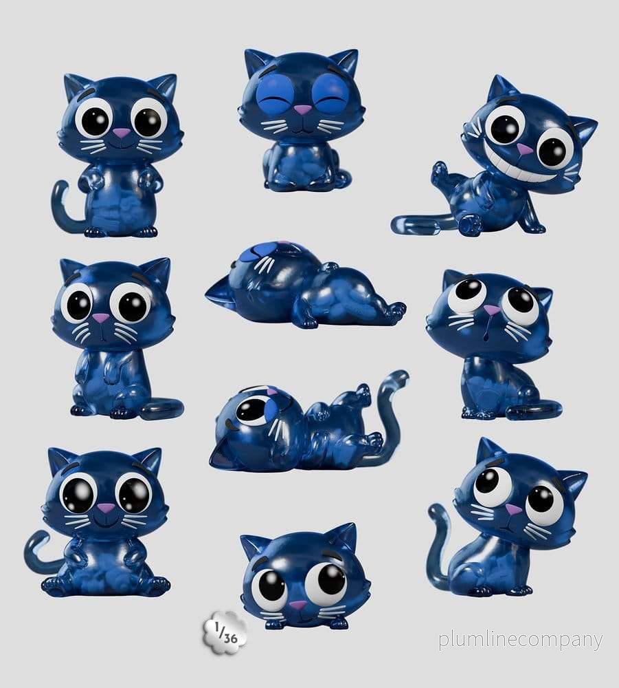 Catscans Mini Figures S1 6 cm Blind Box-display (9) Catscans Mini Figures S1 6 cm Blind Box-display (9)