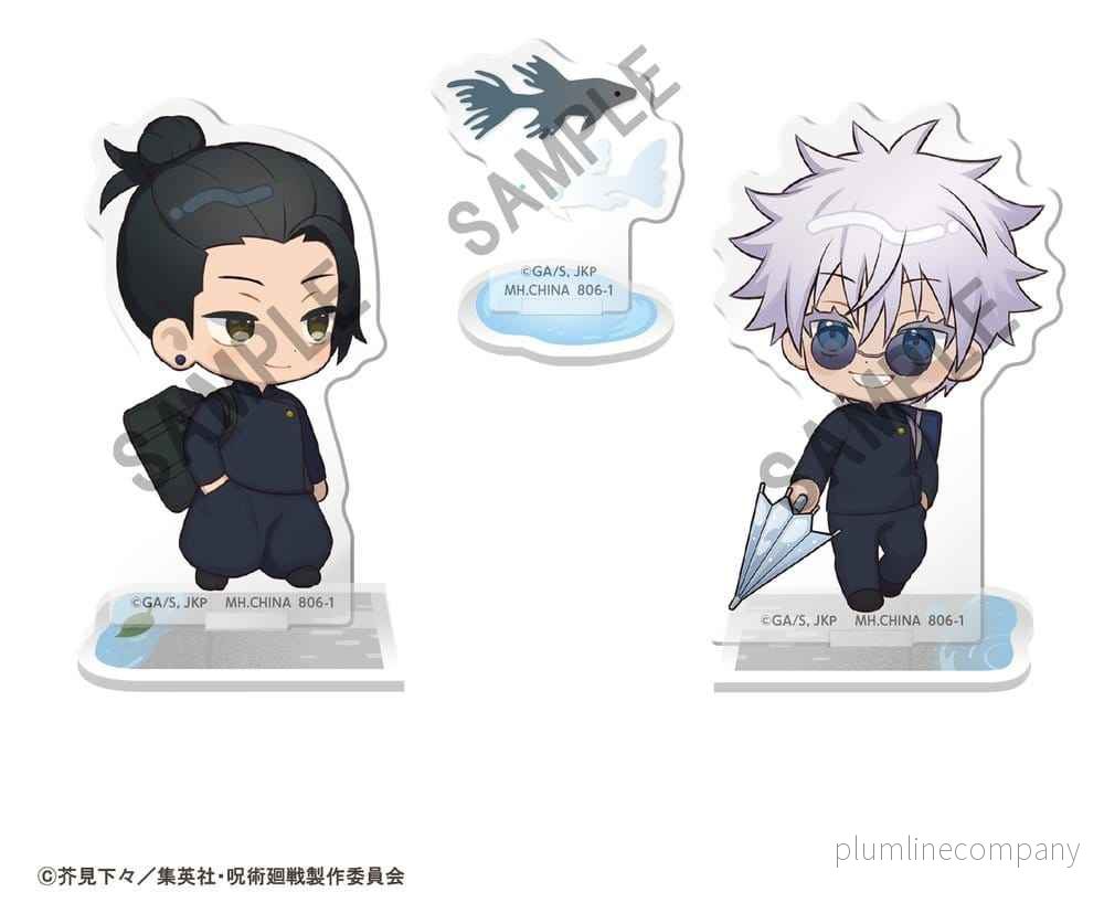 Jujutsu Kaisen Buddycolle Akrylställ 5-årsjubileum A Suguru Geto & Satoru Gojo (Dold Inventarie/Förtidig Dödsversion) 10 cm - Bild 3