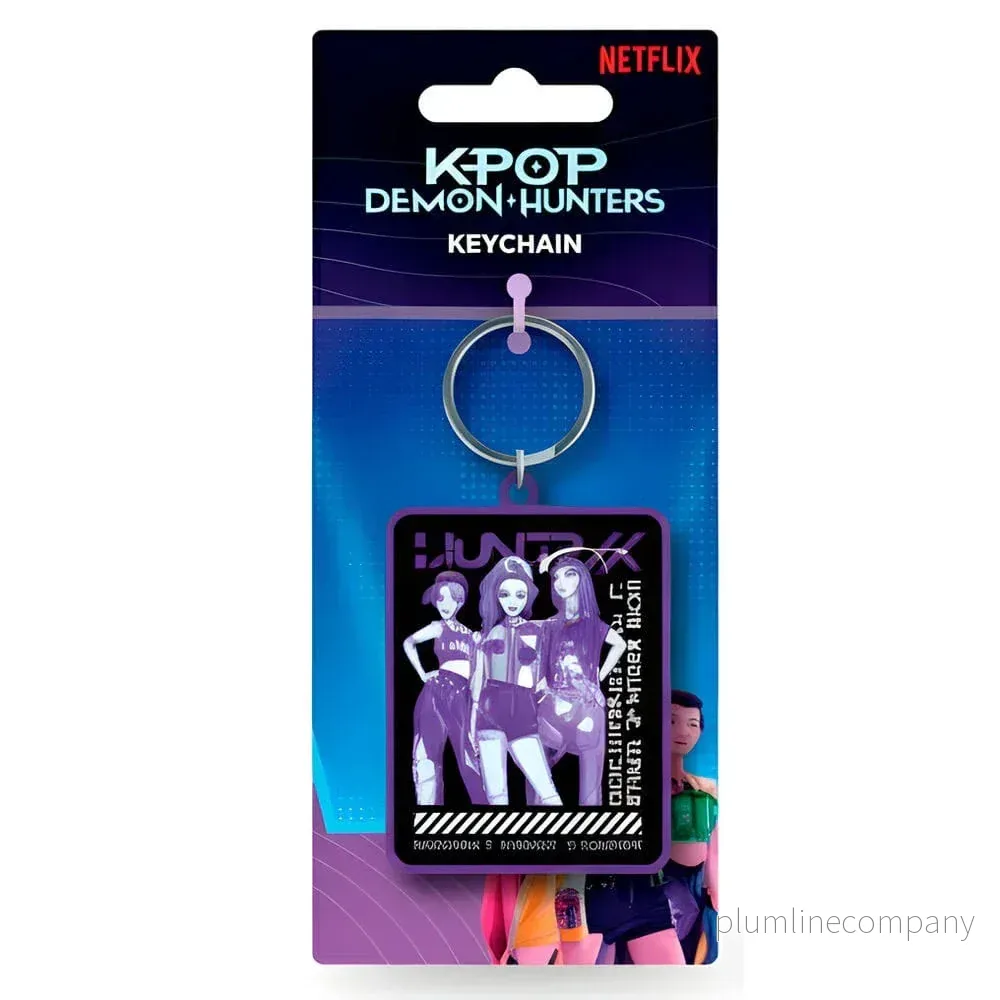 KPop Demon Hunters PVC Nyckelring Huntrix Group