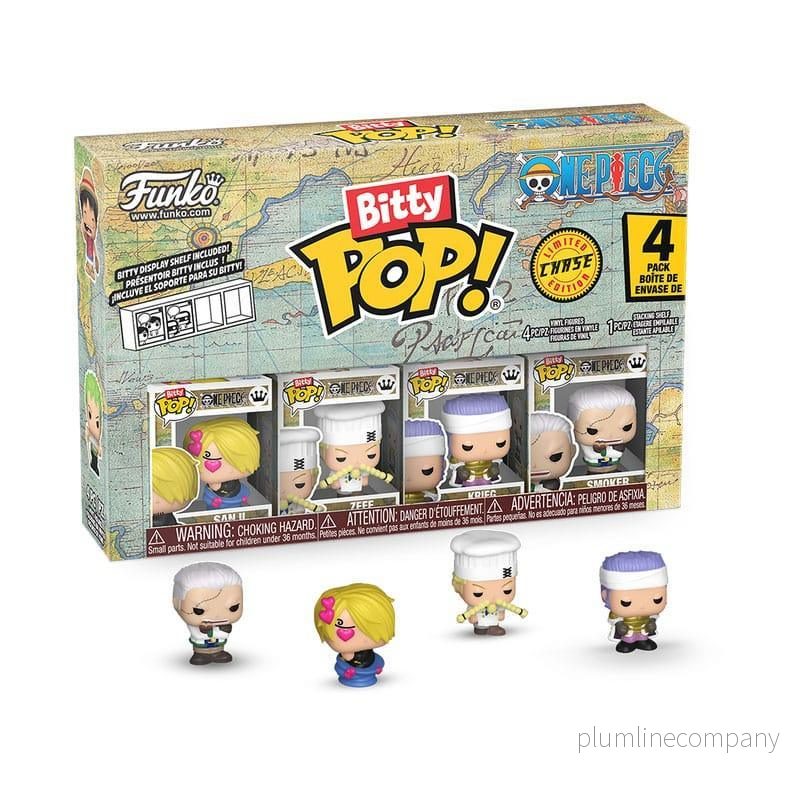 One Piece Bitty POP! Figur 4-Pack Sanji 2,5 cm - Bild 2