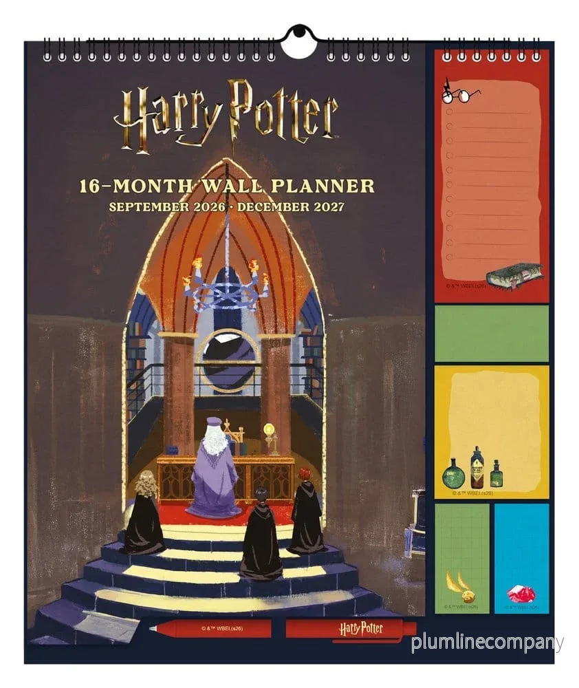 Harry Potter Väggkalender 2026/27 30 x 34 cm