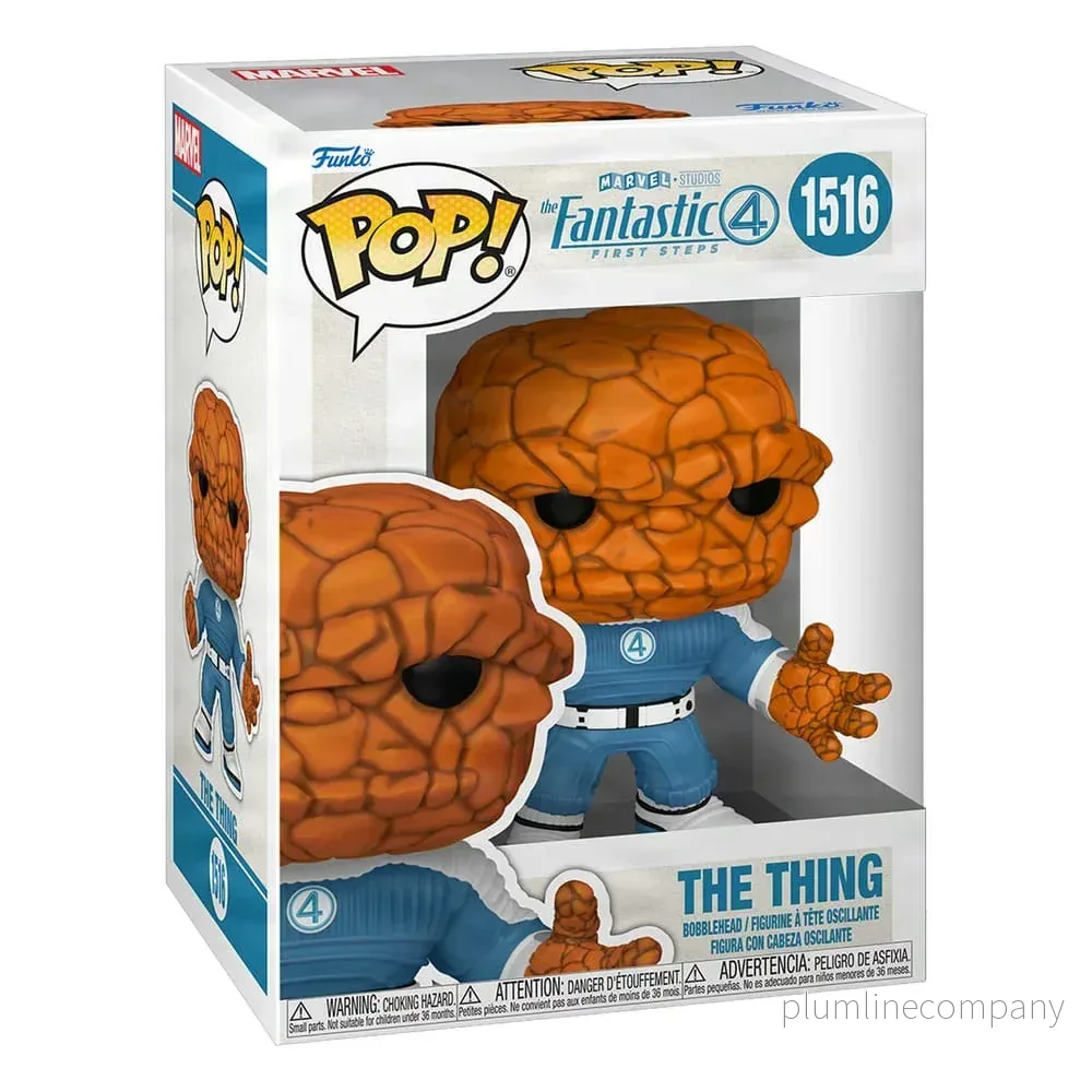 The Fantastic Four: First Steps POP! Marvel Figur The Thing 9 cm - Bild 3