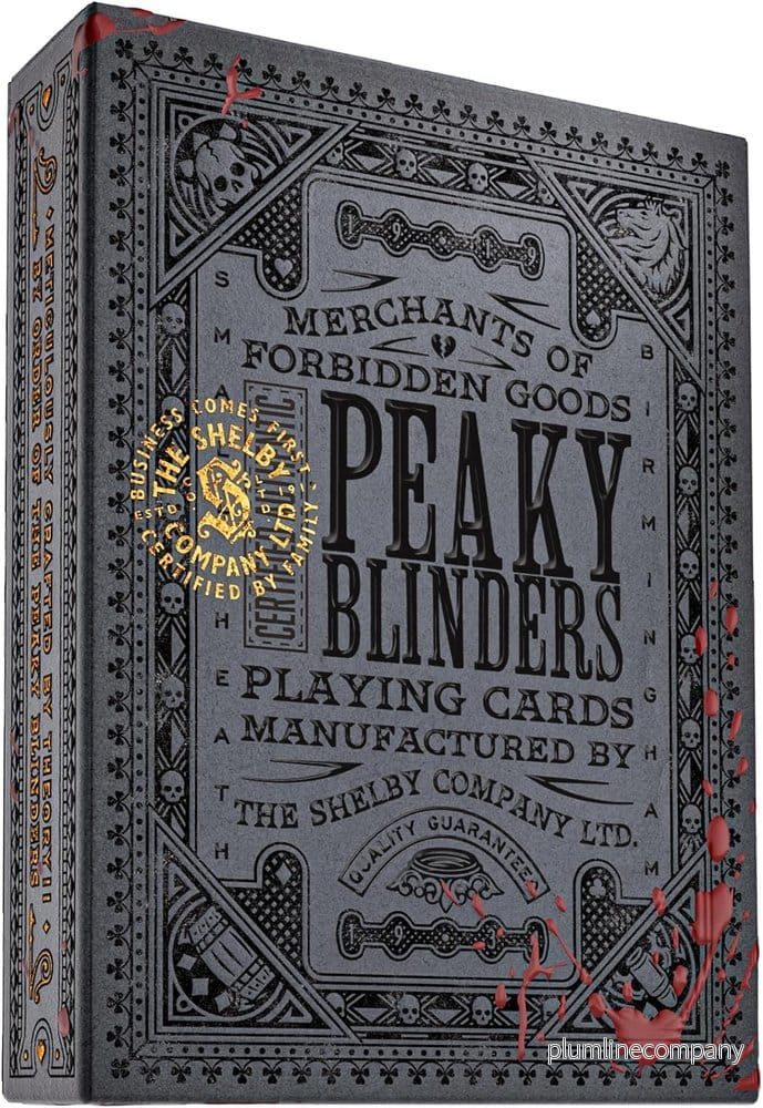 Peaky Blinders Spelkort Smidda i Rök och Blod Peaky Blinders Spelkort Smidda i Rök och Blod