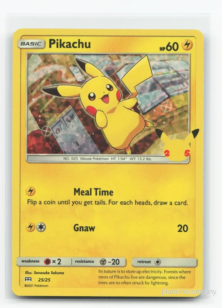 Pikachu 25/25 – McDonald’s Collection 2021 Pikachu 25/25 – McDonald’s Collection 2021