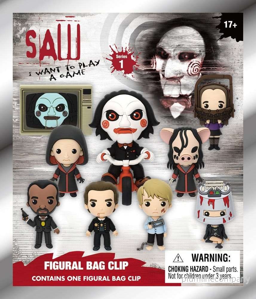 Saw 3D PVC Bag Clips Serie 1 Blind Bag-display (24) - Bild 3