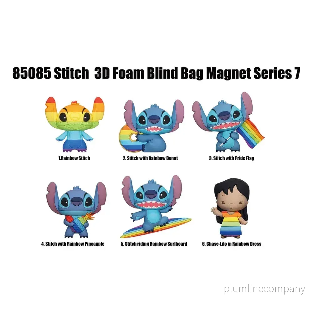 Lilo & Stitch Magnets Blind Pack Stitch Series 7 Display (12) - Bild 3