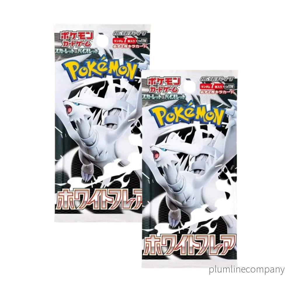 Pokémon Scarlet & Violet: White Flare Booster Pack (Japansk) Pokémon Scarlet & Violet: White Flare Booster Pack (Japansk)