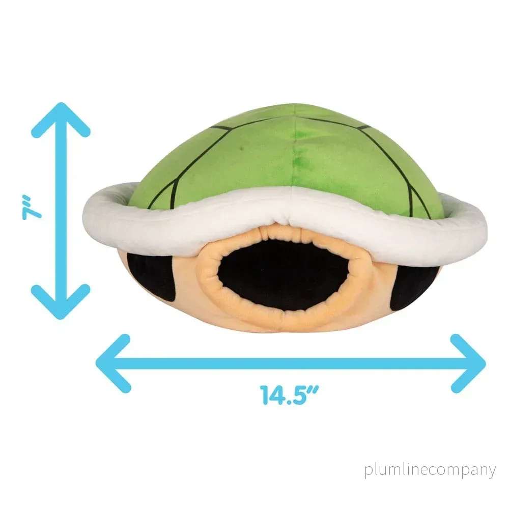 Mario Kart Mocchi-Mocchi Mega Plush Figur Grön Skal 19 cm - Bild 3