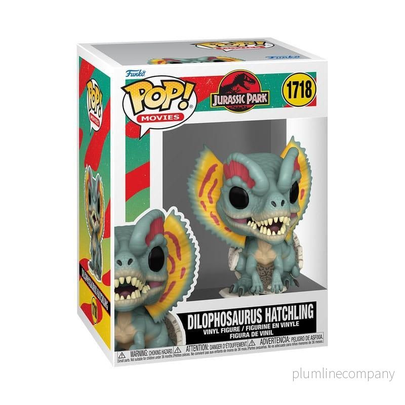 Jurassic Park Dilophosaurus POP! Vinyl Figur - Bild 3
