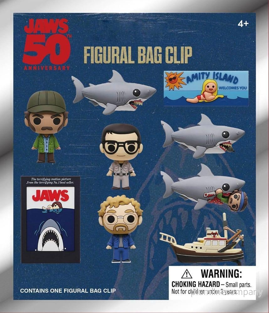 Jaws 3D PVC Bag Clips 50-årsjubileum Serie 1 Display (24) - Bild 3