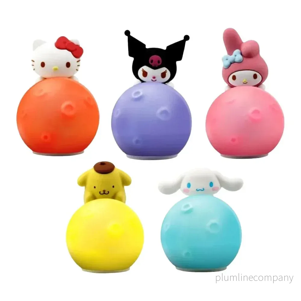 Sanrio Little Moon Light Mini Figures – Hello Kitty och Vänner Sanrio Little Moon Light Mini Figures – Hello Kitty och Vänner