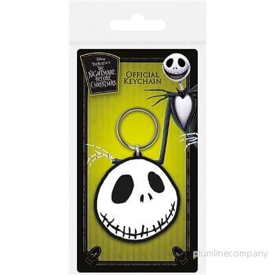 The Nightmare Before Christmas PVC-nyckelring med Jack-design