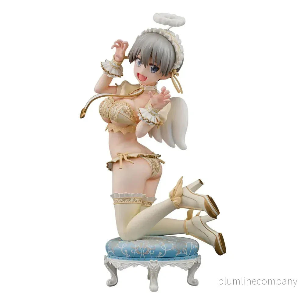 Uzaki-chan Vill Umgås! PVC Figur 1/7 Hana Uzaki Angel Ver. 19 cm - Bild 2