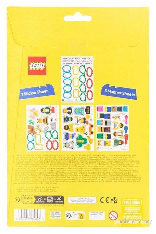 LEGO kylskåpsmagneter