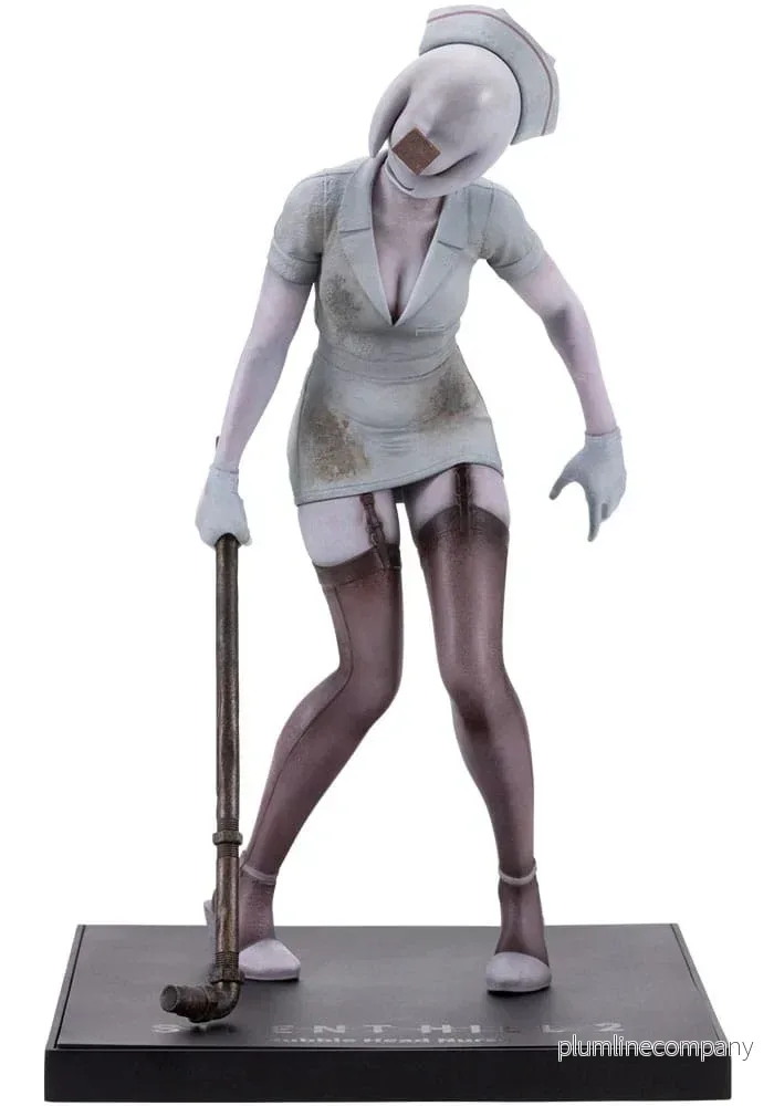 Silent Hill 2 Oshi Works Figur Bubble Head Nurse 22 cm - Samlarfigur - Bild 2
