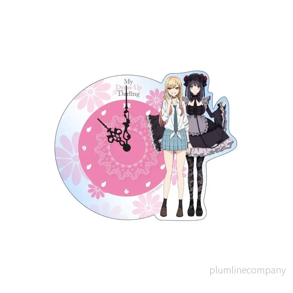 Min Klä-Dig-Själv Darling Väggklocka Marin Kitagawa Holografisk Min Klä-Dig-Själv Darling Väggklocka Marin Kitagawa Holografisk