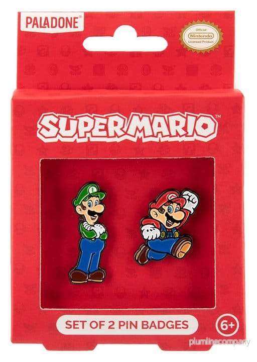 Super Mario Pin Badge 2-Pack - Bild 2