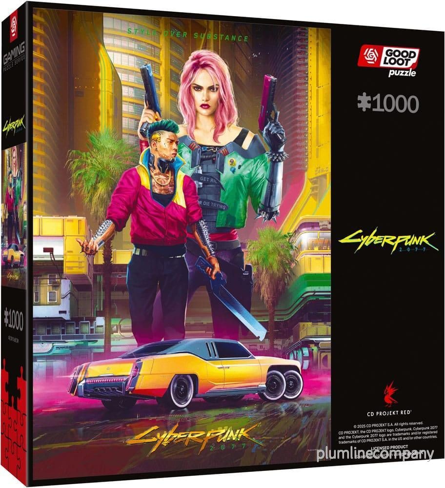 Cyberpunk 2077 Pussel i Kitschstil (1000 bitar) - Bild 3