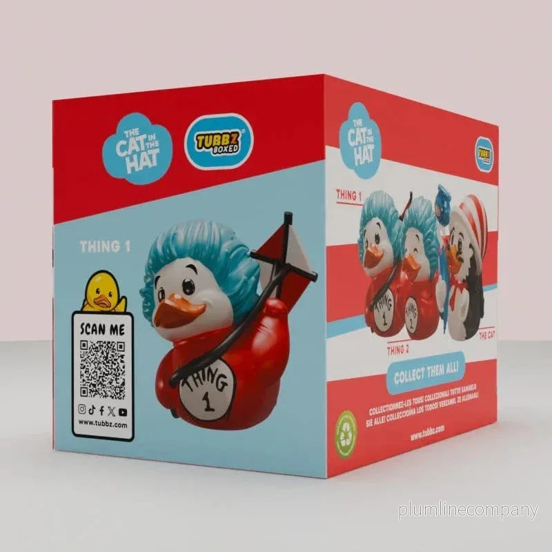 Katten i hatten Tubbz PVC Figur Thing 1 Boxed Edition 10 cm - Bild 3